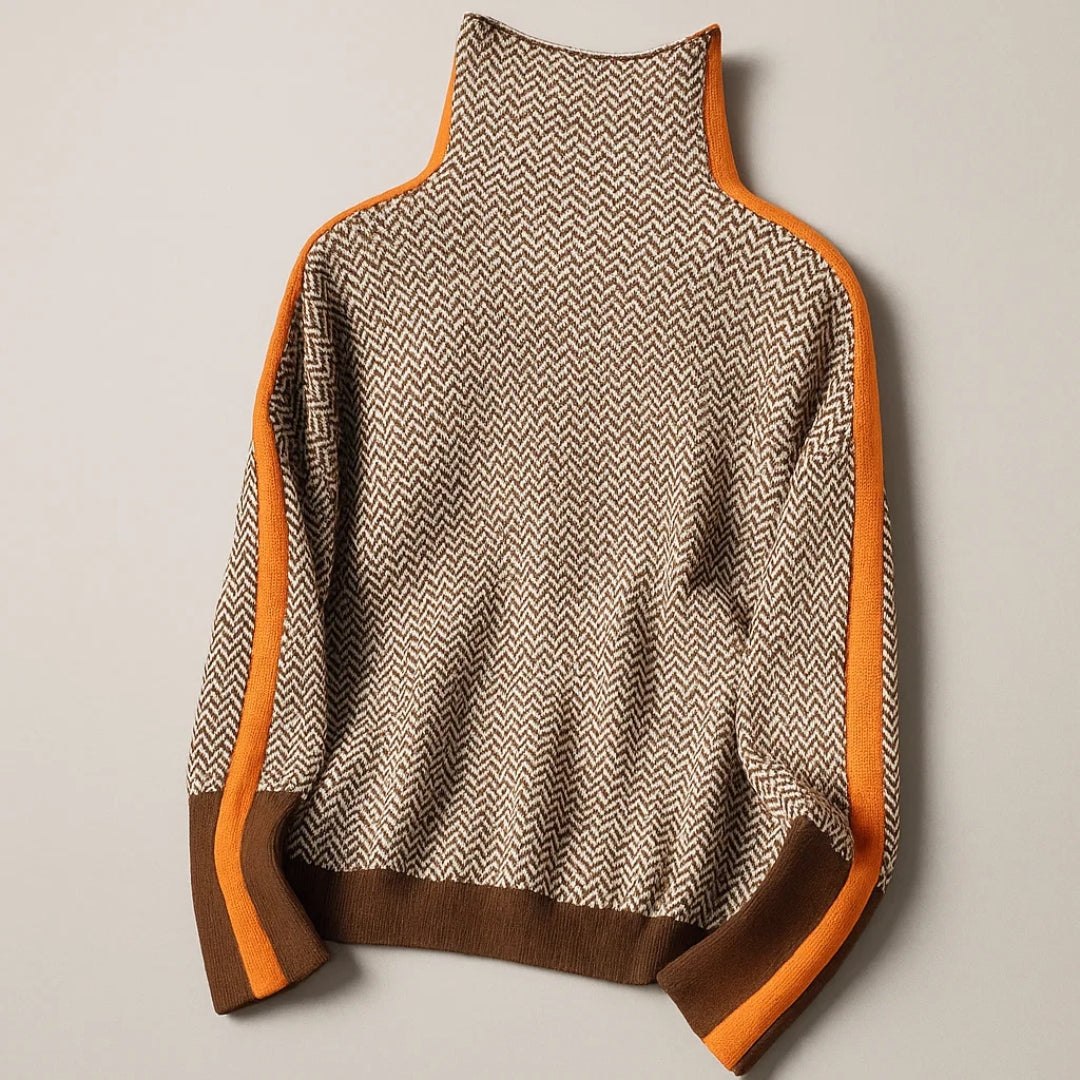 Auricci High Collar Sweater