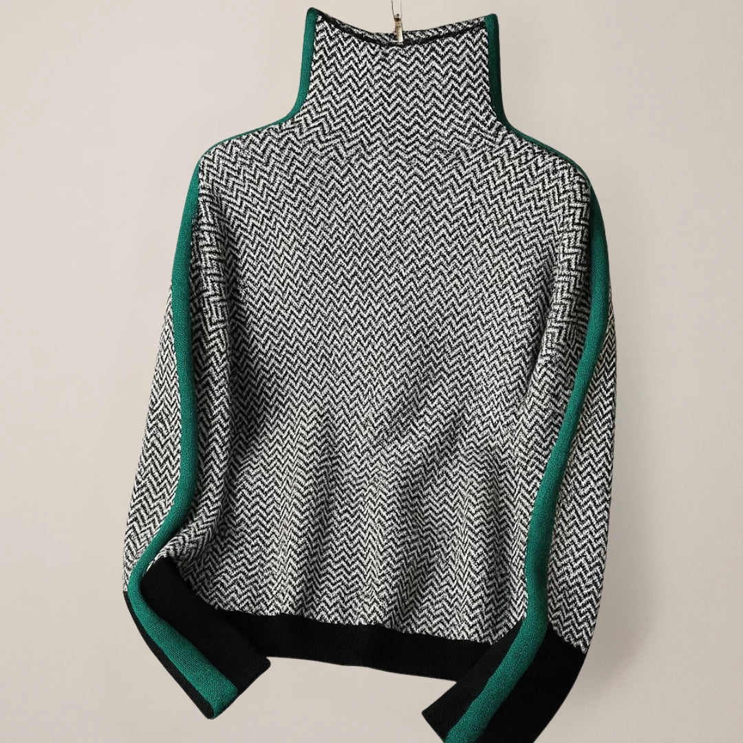 Auricci High Collar Sweater