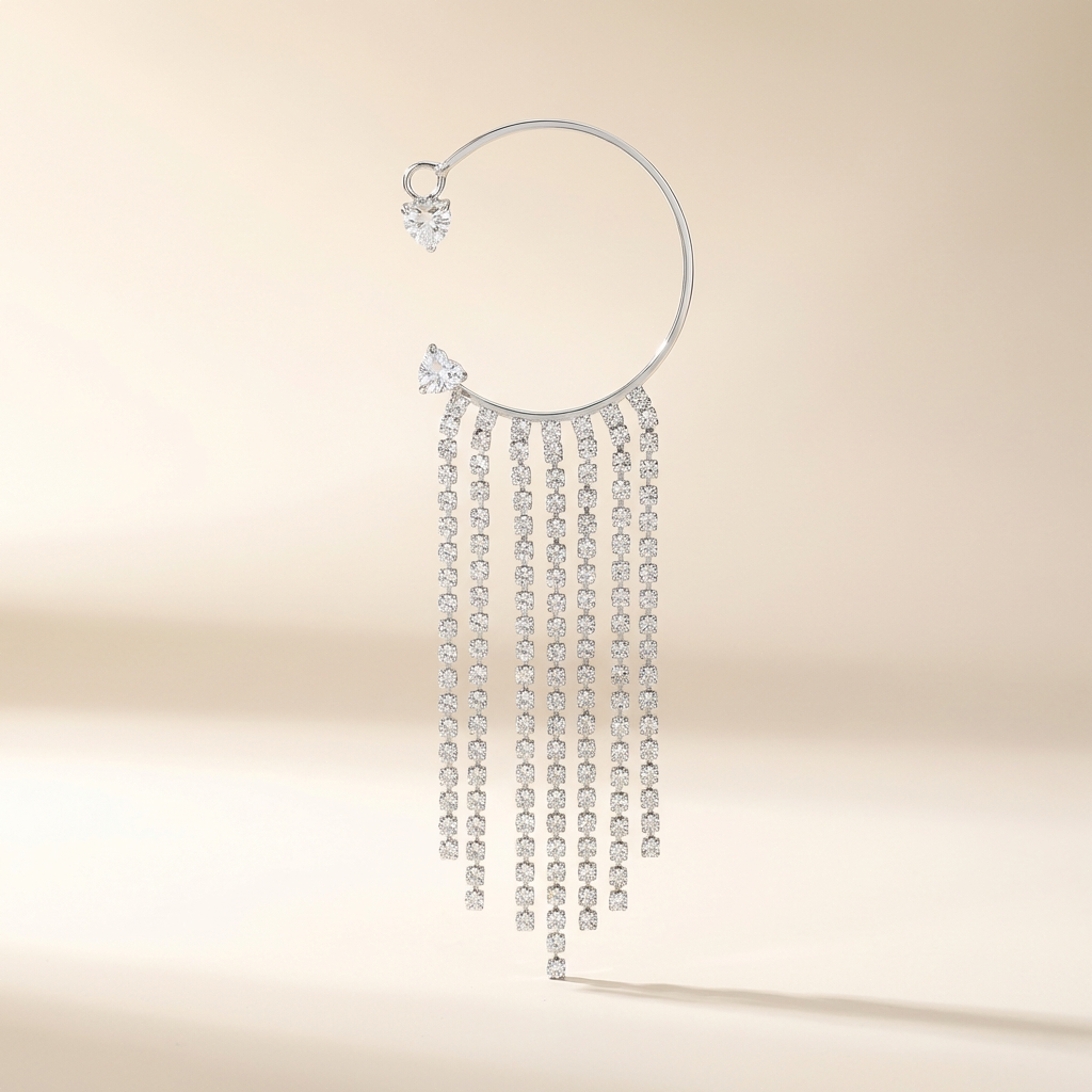 Asian 14K Zirconia EarHooks