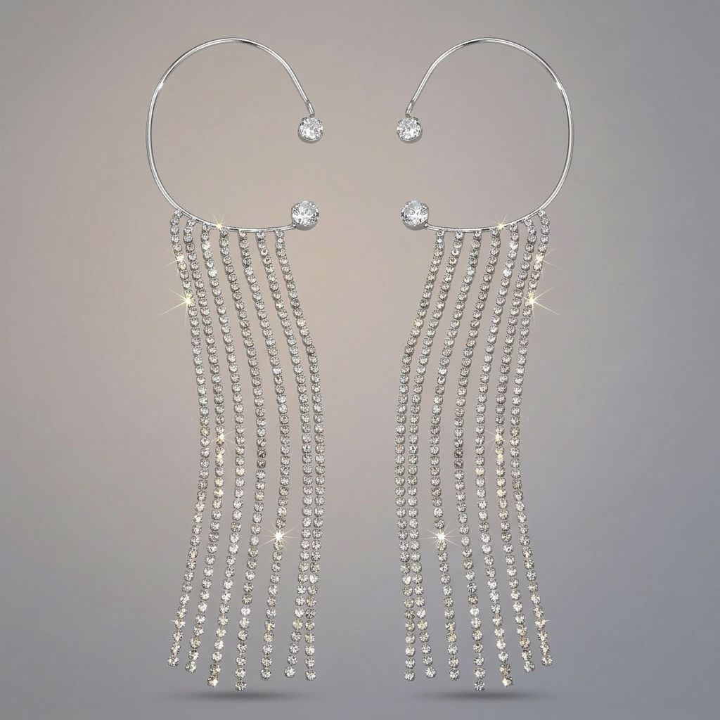 Asian 14K Zirconia EarHooks