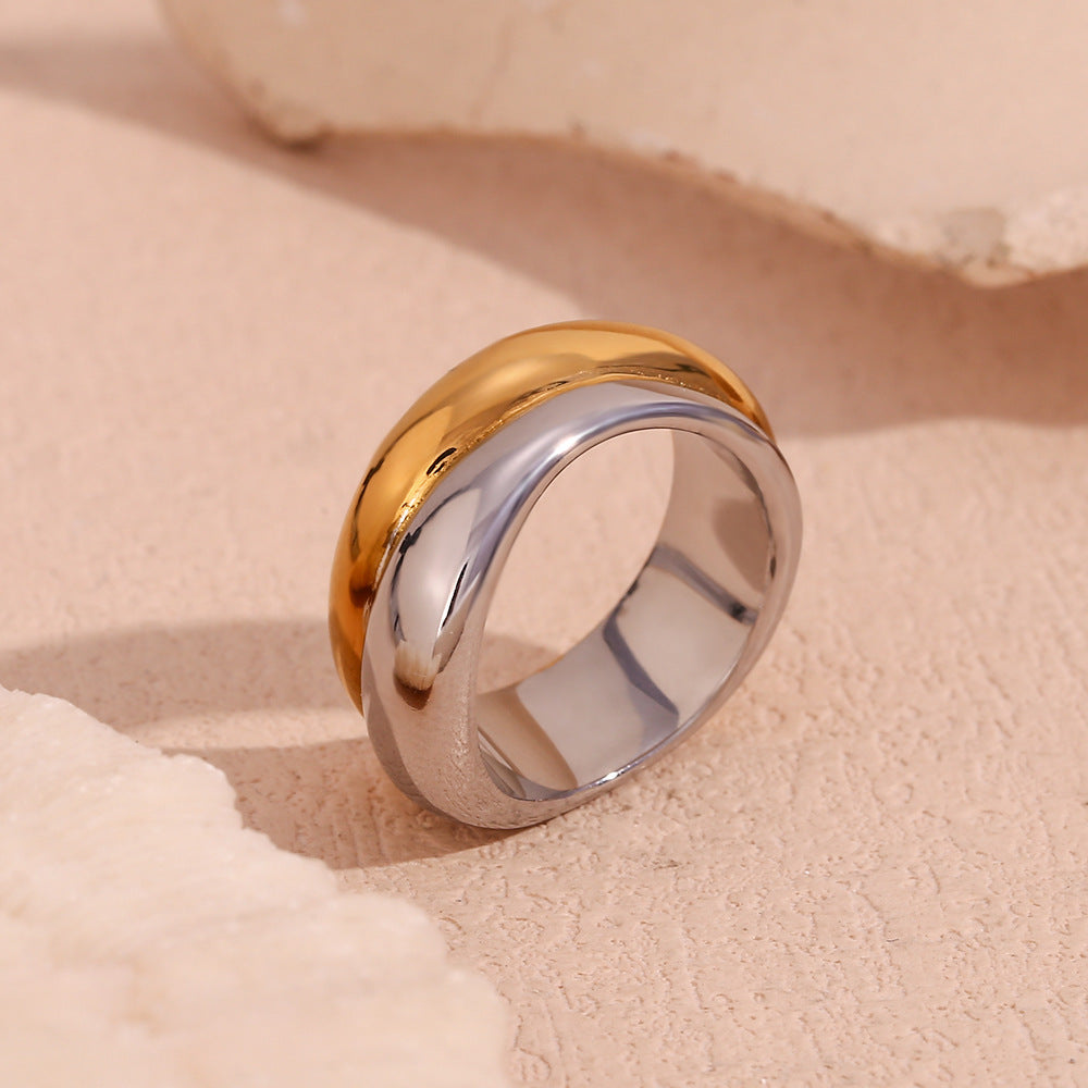 Gold and Silver Rings