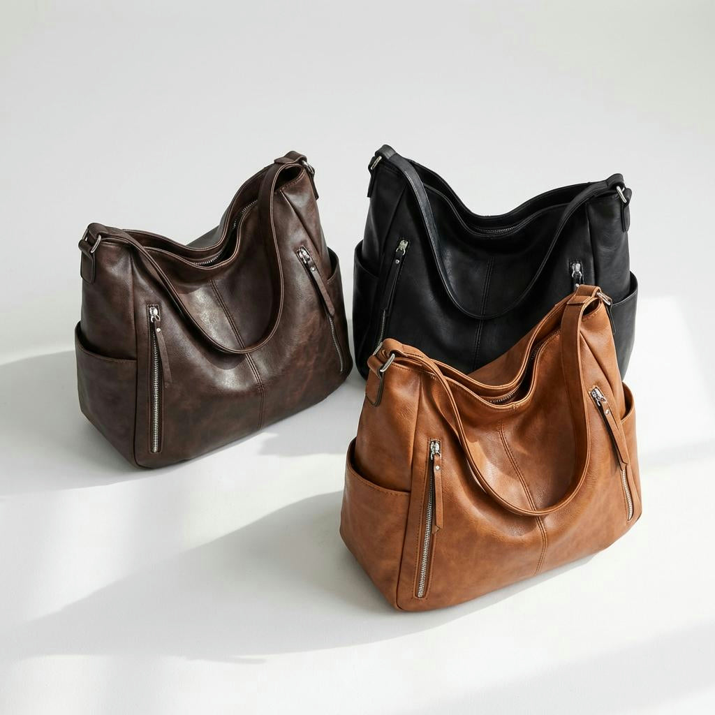 Auricci Leather Shoulder Bag