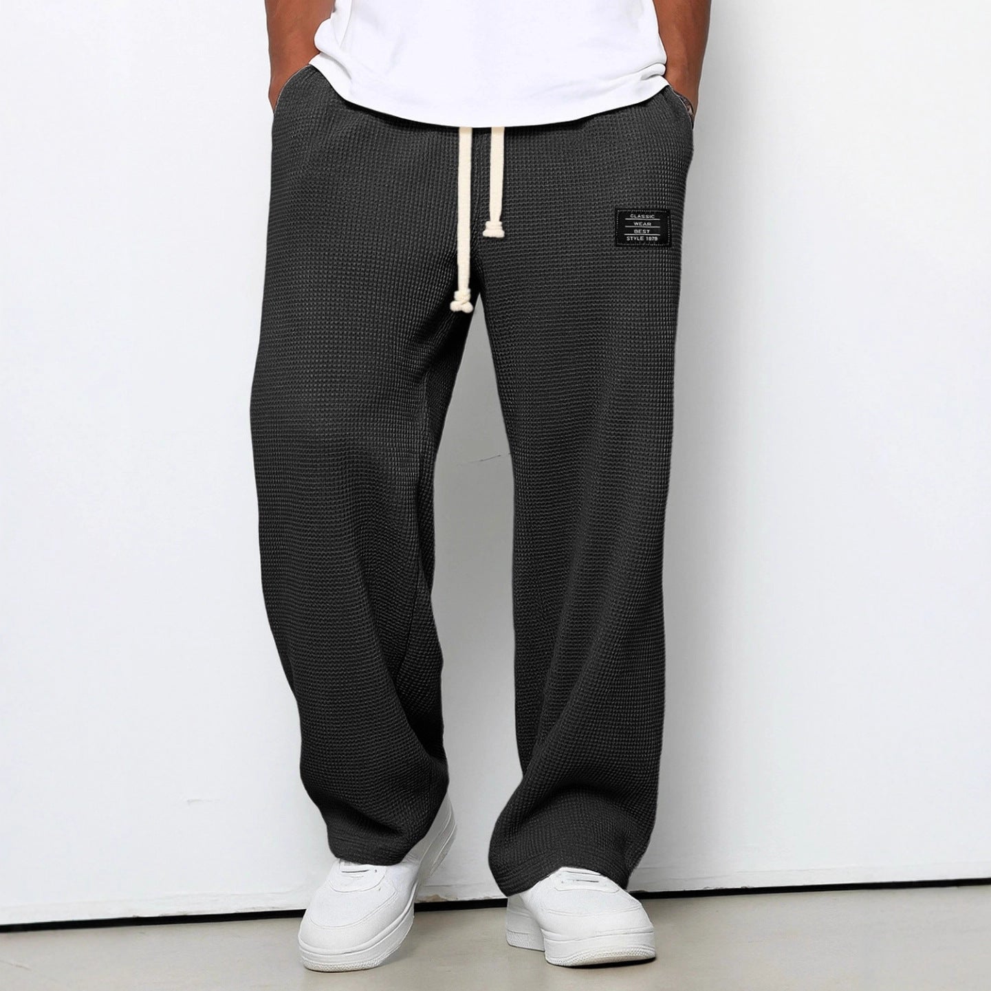 Auricci | Unisex Loose Pants With Adjustable Waist