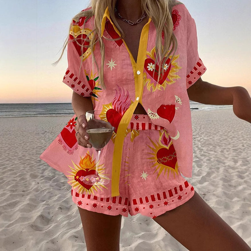 Stamped Linen Set by auricci