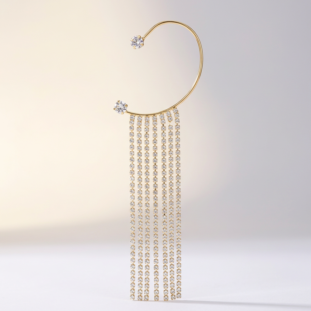 Asian 14K Zirconia EarHooks